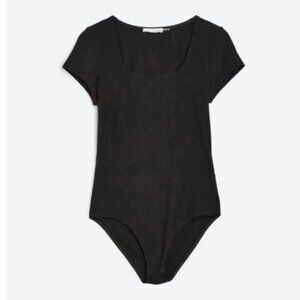 NEW! Kaileigh Madisol Square Neck Knit Bodysuit - Size Small